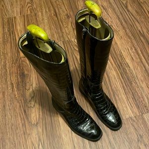 Hobbs parent leather high boots